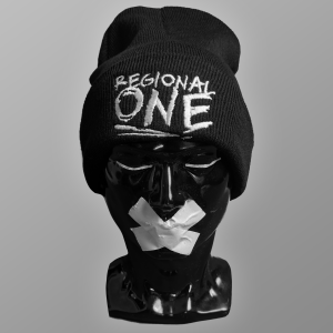 Regional One scribble beanie