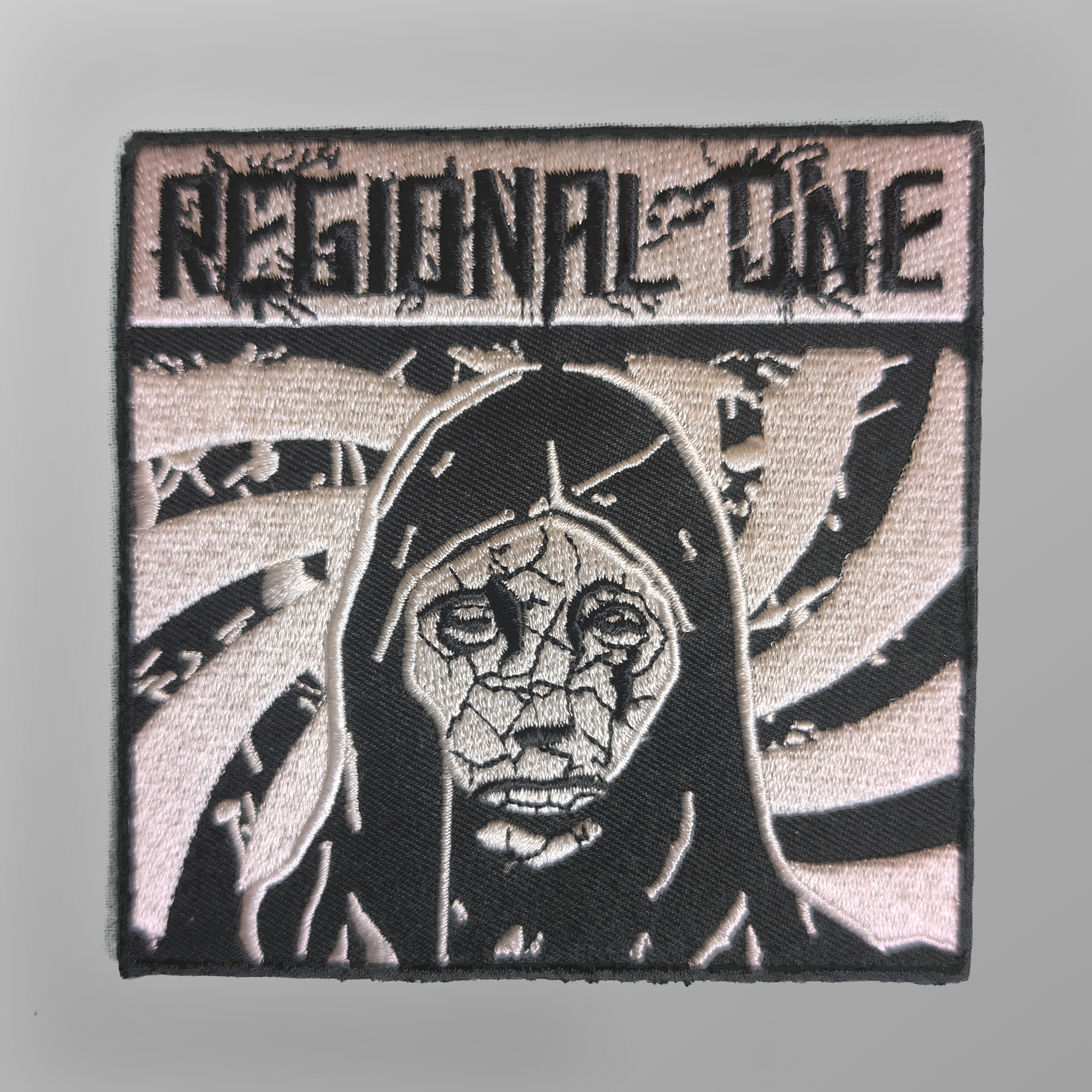 Regional One embroidered band patch, Design 1.