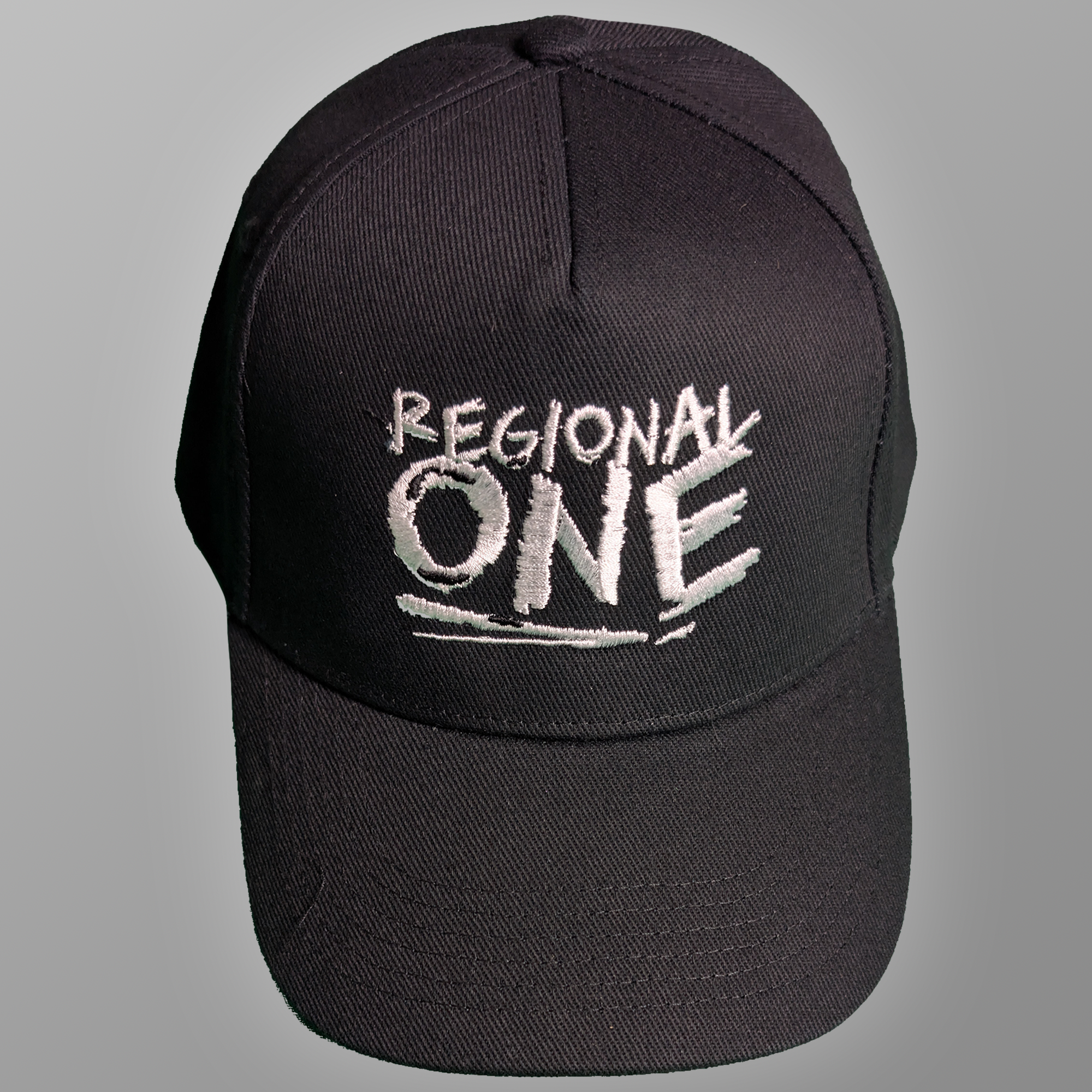Regional One baseball cap featuring the band’s signature scribble logo on the front.
