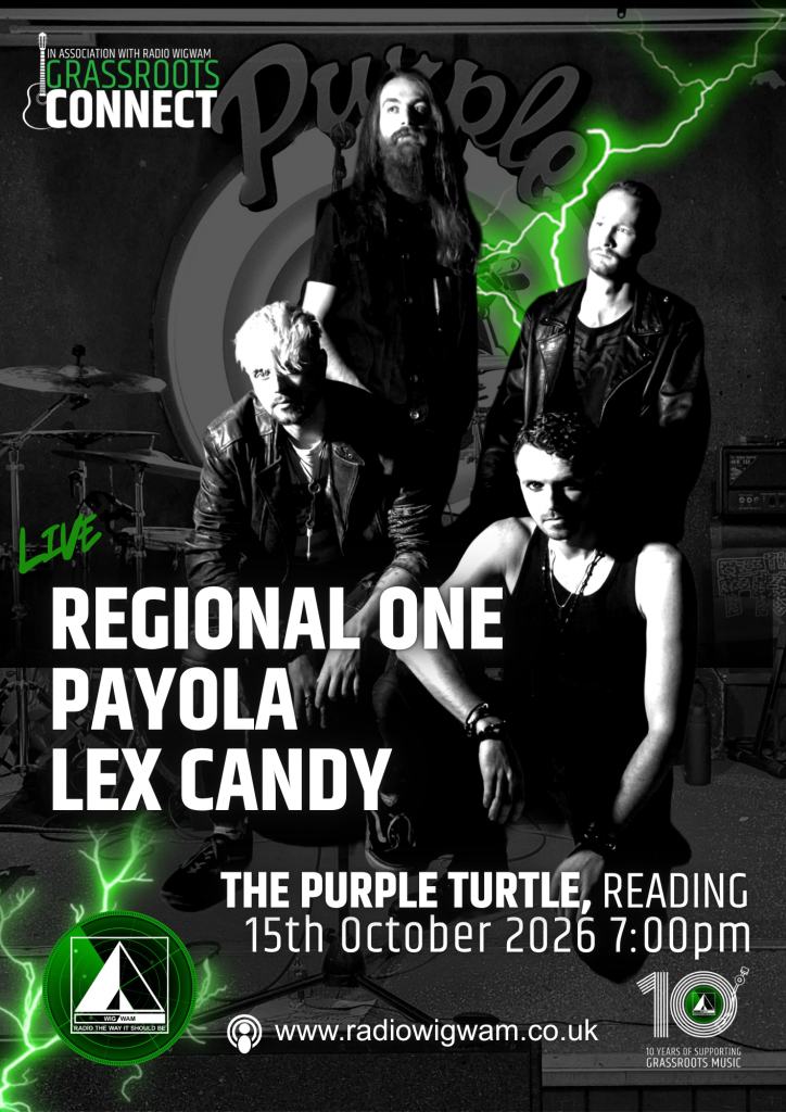FREE entry show in Reading with Radio Wigwam Live